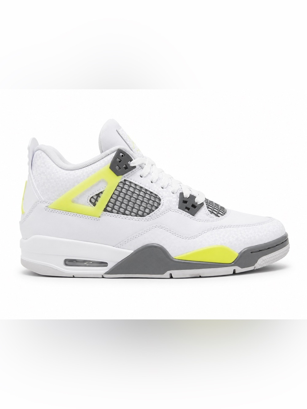 Air Jordan 4 Retro (GS) White/Lemon Twist HJ5990 100 7Y
